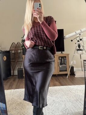 Herringbone sweater vest